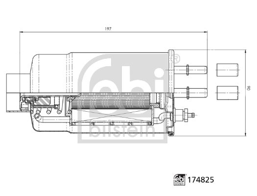 FEBI BILSTEIN 174825 Fuel Filter