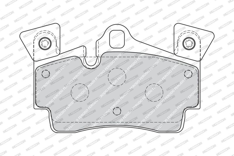 FERODO Plaquettes de frein à disque FDB1835
