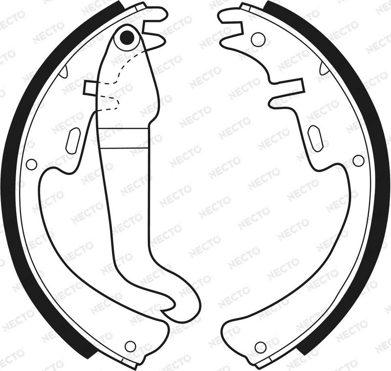 Juego de zapatas de frenos