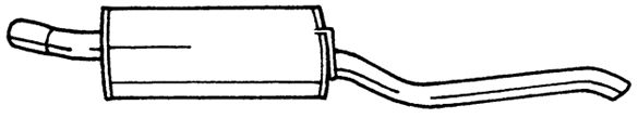 SIGAM 25649 - Rear Silencer