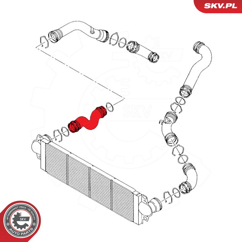 Õhutoru, õhufilter, ESEN SKV 24SKV457