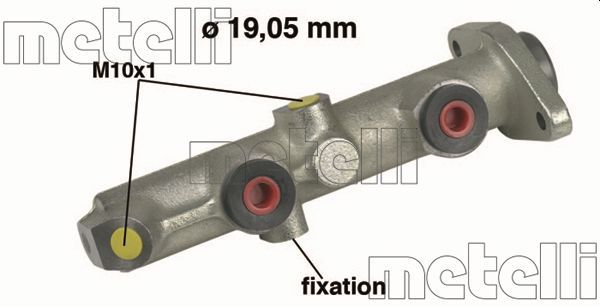 METELLI főfékhenger 05-0074