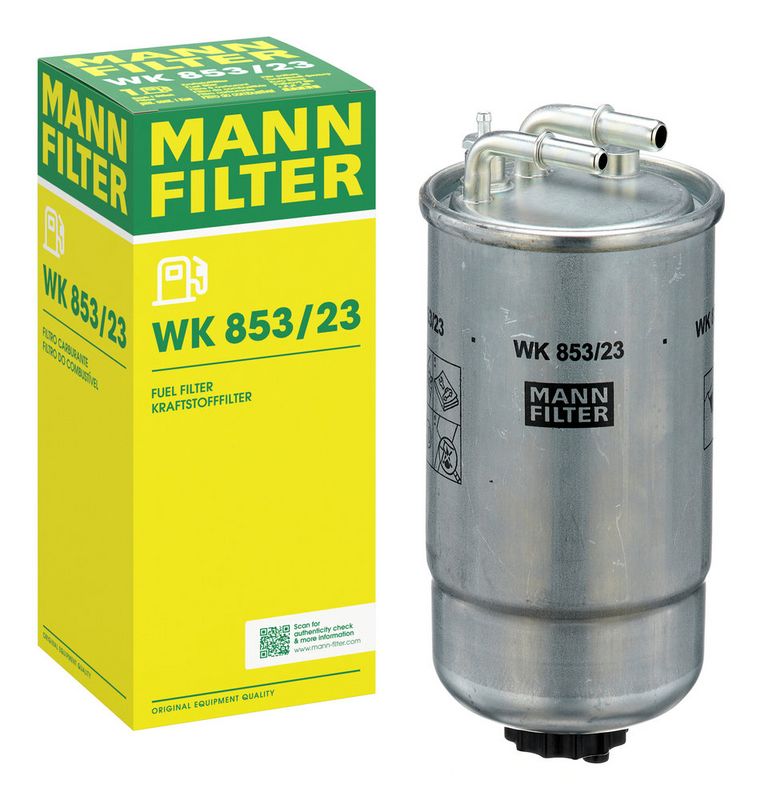Kütusefilter, MANN-FILTER WK 853, 23