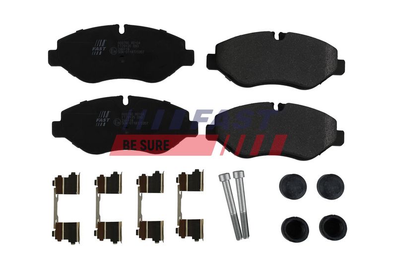 FAST FT29135 Brake Pad Set, disc brake