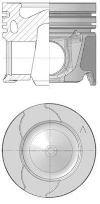 KOLBENSCHMIDT dugattyú 40997600