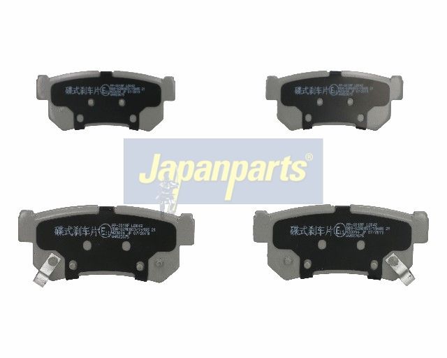 комплект спирачно феродо, дискови спирачки JAPANPARTS