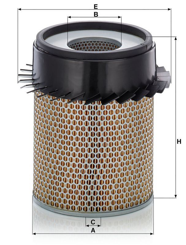 Õhufilter, MANN-FILTER C 21 317