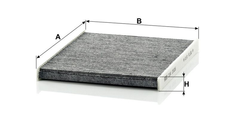 Filter, salongiõhk, MANN-FILTER CUK 2026