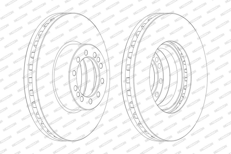 Brzdový kotouč FCR257A