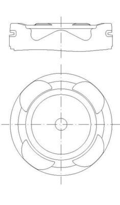 Píst 227 PI 00146 000