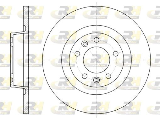 Гальмівний диск, Roadhouse 61053.00