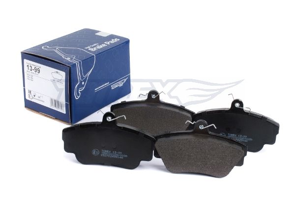 TOMEX Brakes TX 13-99 Комплект гальмівних накладок, дискове гальмо