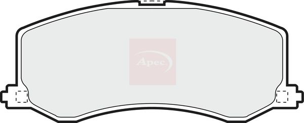 APEC Brake Pad Set, disc brake PAD1028