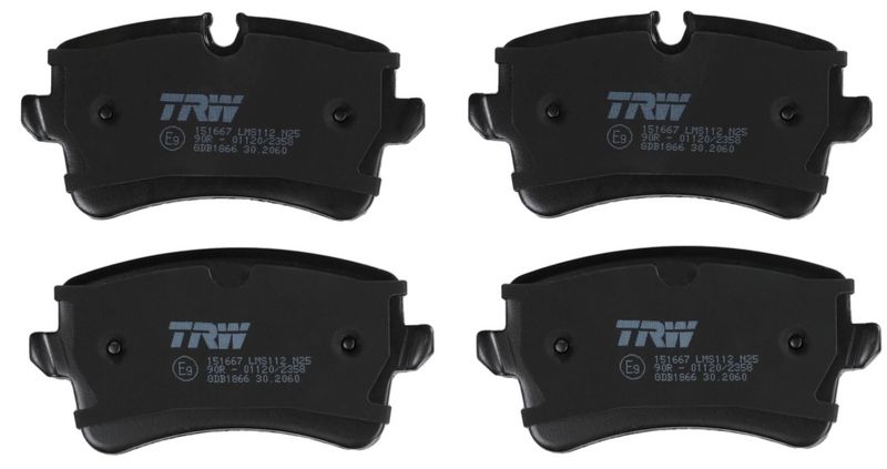 TRW GDB1866 Brake Pad Set, disc brake