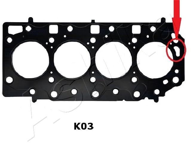 Ущільнення, голівка циліндра, Ashika 46-0K-K03C