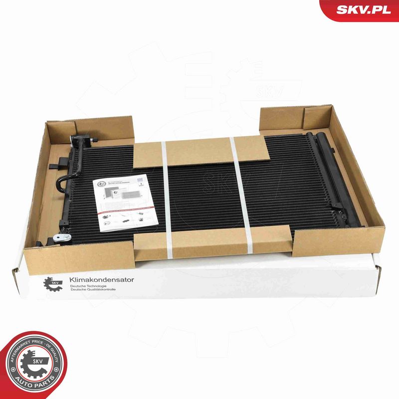 ESEN SKV 86SKV485 Condenser, air conditioning