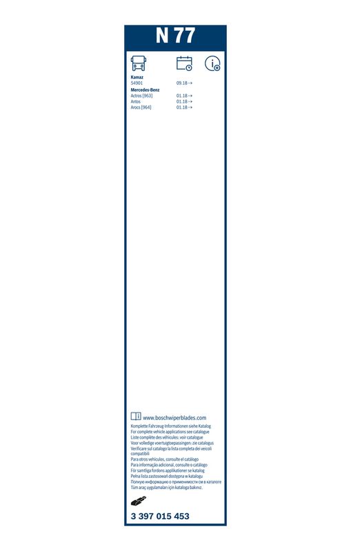 BOSCH 3 397 015 453 Wiper Blade