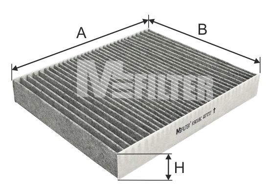 Filtr, vzduch v interiéru K 9018C