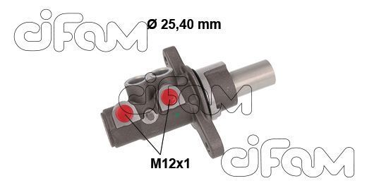 CIFAM főfékhenger 202-878