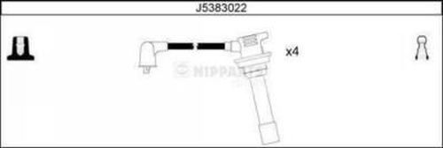 Комплект проводів високої напруги, Nipparts J5383022