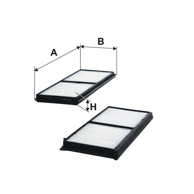 Filter, salongiõhk, FILTRON K 1262-2X