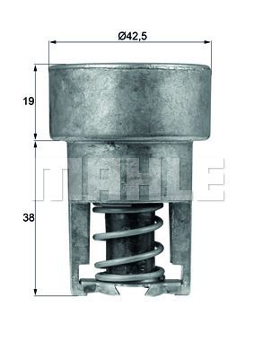 WILMINK GROUP termosztát, hűtőfolyadék WG1218023