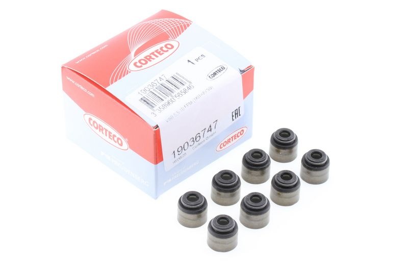 Juego de juntas, vástago de válvula