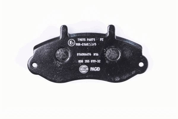 HELLA 8DB 355 019-321 Brake Pad Set, disc brake