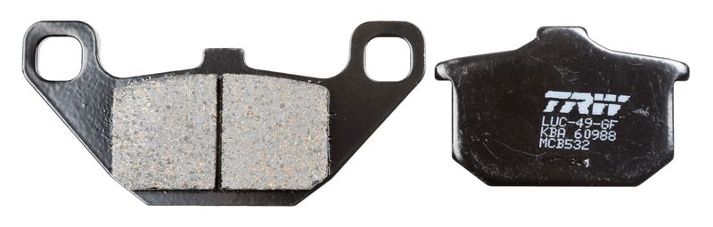 Bremsbelagsatz, Scheibenbremse