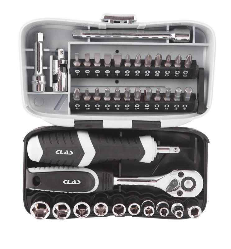 COFFRET MINI CLIQUET 1/4_+ DOUILLES + E