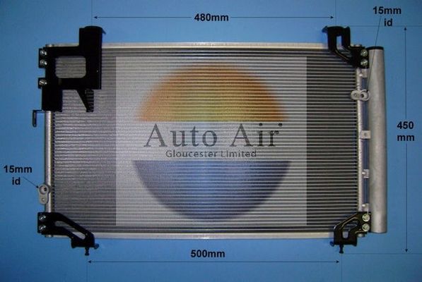 Auto Air Gloucester 16-9927 Condenser, air conditioning