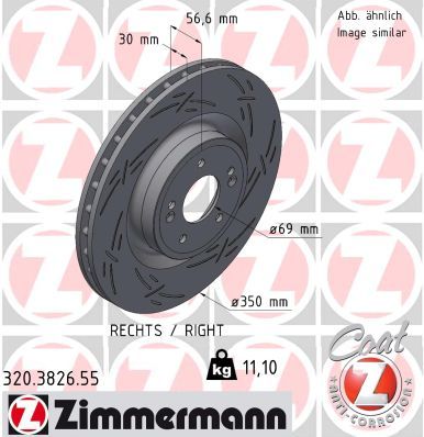 спирачен диск ZIMMERMANN