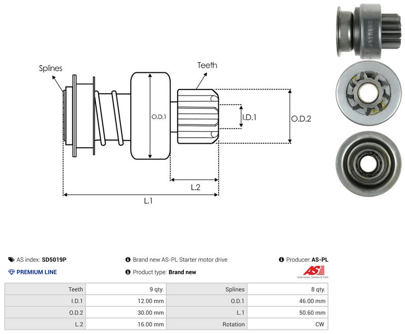 Vabajooks, starter, AS-PL SD5019P