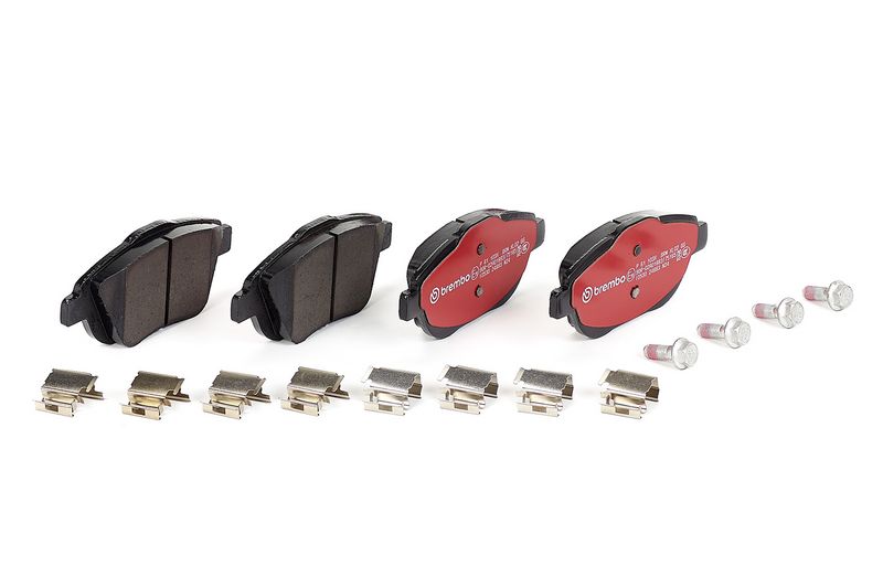 Piduriklotsi komplekt, ketaspidur, BREMBO P 61 103X