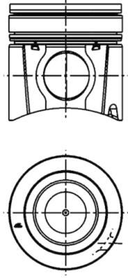 Product Image - Zuiger - 40317600 - KOLBENSCHMIDT