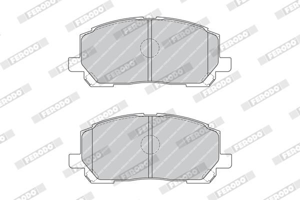 FERODO FDB1911 Brake Pad Set, disc brake