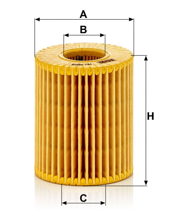 Õlifilter, MANN-FILTER HU 7009 z