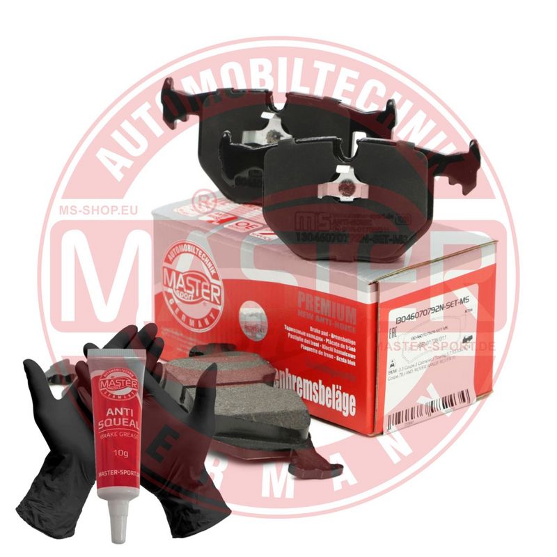set placute frana,frana disc MASTER SPORT 13046070792N-SET-MS