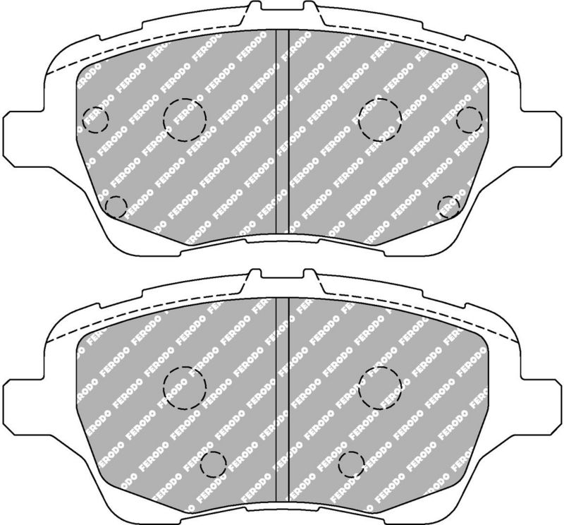 Bremsbelagsatz, Scheibenbremse