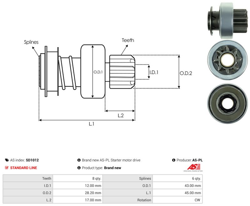 Vabajooks, starter, AS-PL SD1012