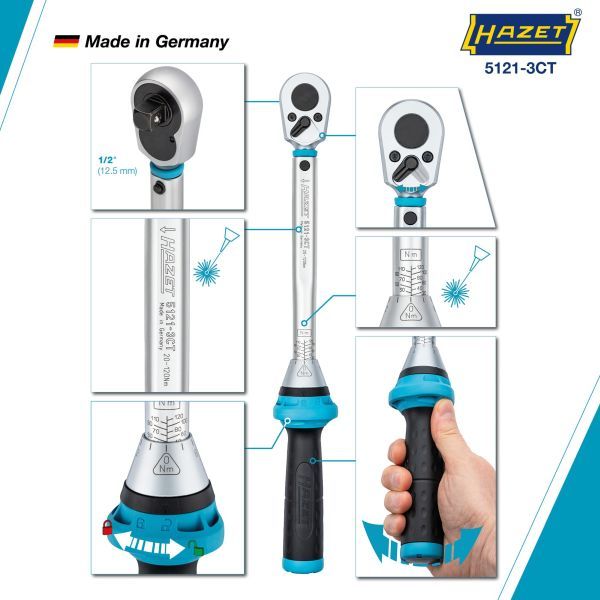 HAZET 5121-3CT Torque Wrench
