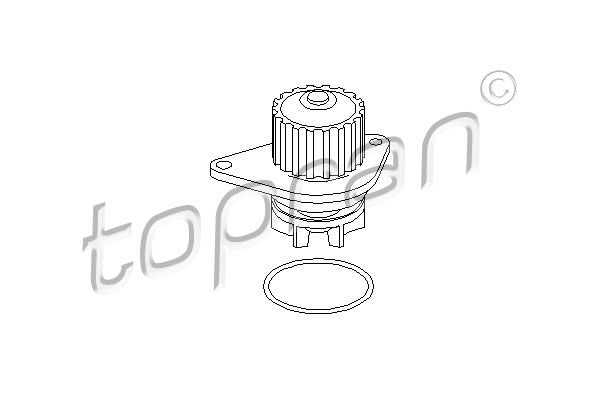 Водяний насос, Topran 721222