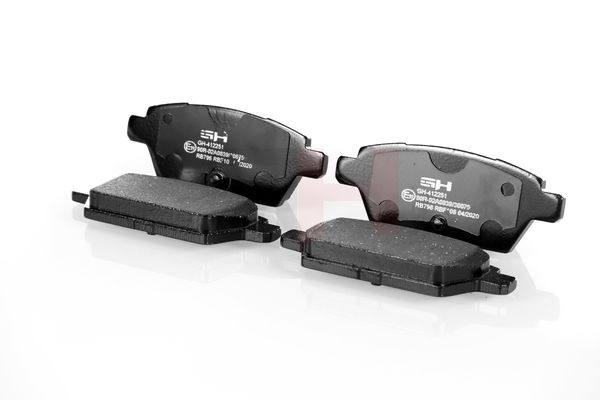 Piduriklotsi komplekt, ketaspidur, GH GH-412251