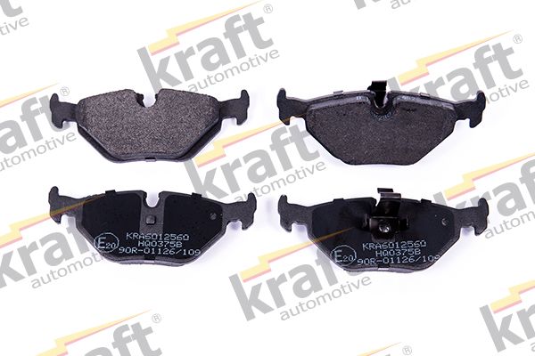 KRAFT Automotive 6012560 Stabdžių trinkelių rinkinys, diskinis stabdys