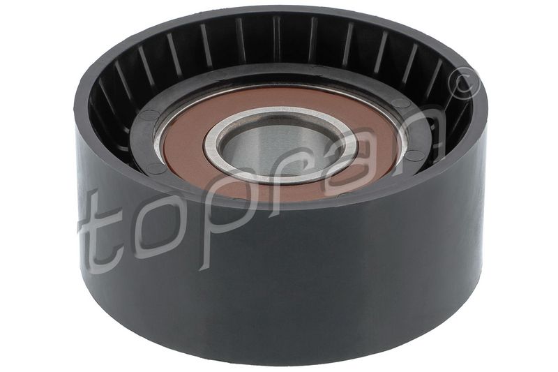 Medløberhjul, multi-V-rem