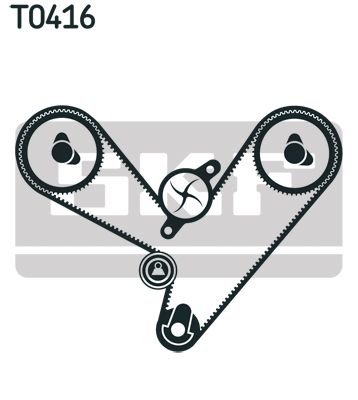 SKF VKMA 95003 Timing Belt Kit