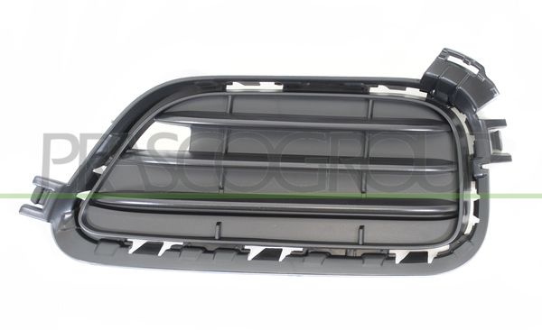 Нижня решітка переднього бампера права BMW X3 F25 15-17 чорна новий аналог.