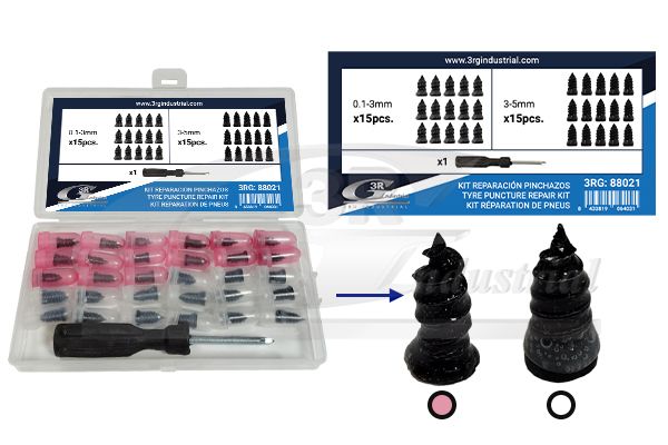 Set de reparat, anvelope 3RG 88021