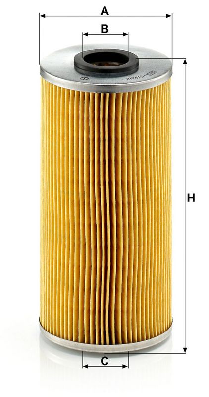 Oliefilter (patroon) past: SAME 137