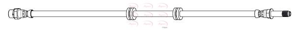 APEC Brake Hose HOS4480